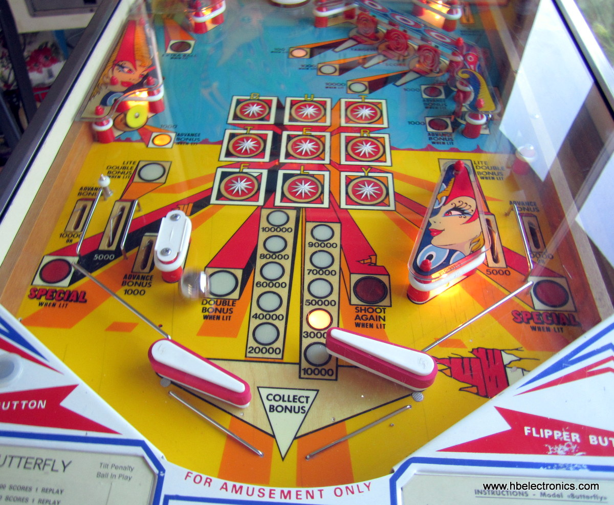 Huntington Beach Electronics - Sonic Spain Butterfly Pinball